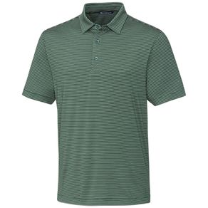 Cutter & Buck Men\'s Forge Polo Pencil Stripe 2045290-Hunter  Size 3xl, hunter