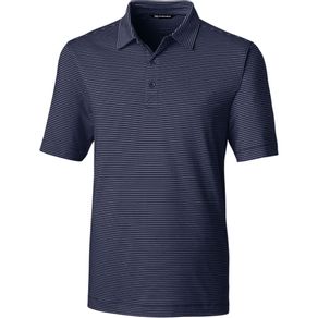 Cutter & Buck Men\'s Forge Polo Pencil Stripe 2045310-Liberty Navy  Size lg, liberty navy