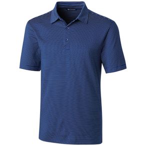 Cutter & Buck Men\'s Forge Polo Pencil Stripe 2045326-Tour Blue  Size 2xl, tour blue