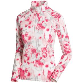 Sunice Women\'s Megan Lightweight Thermal Stretch Pullover 2052420-Blossom Serenity Print  Size xl, blossom serenity print