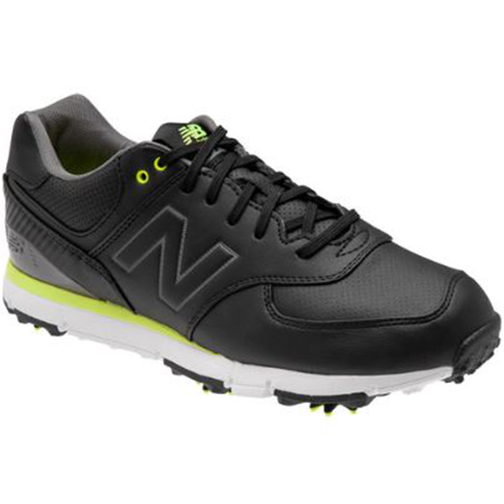 New Balance Men\'s NBG574 Golf Shoes  Size 15, White/Black