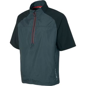 Sunice Men\'s Winston Packable Windshirt 2071806-Charcoal/Black  Size lg, charcoal/black