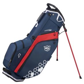 Wilson Staff Feather Stand Bag 2076110-Navy/Red/White, navy/red/white