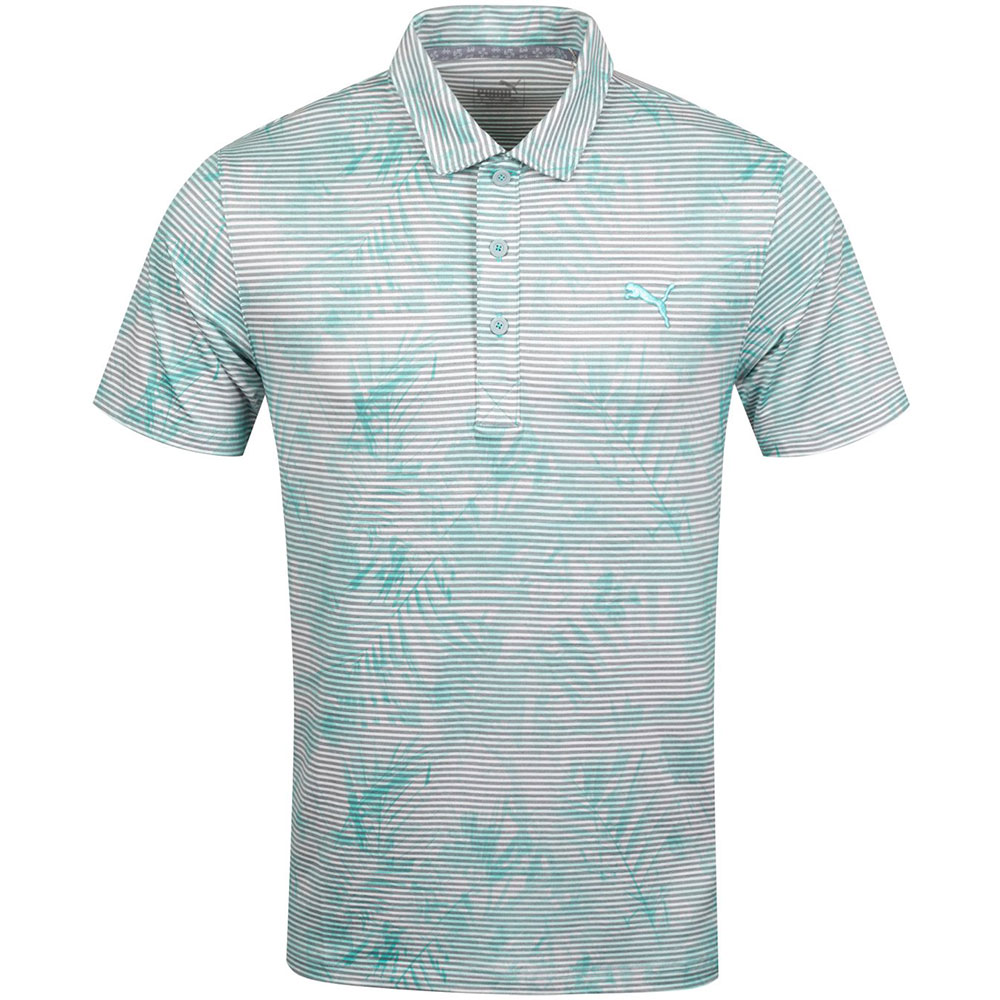 Puma Men\'s Fronds Polo  Size LG, Quarry