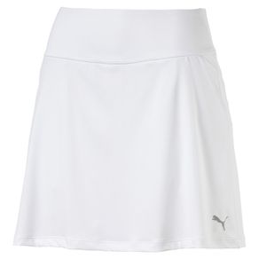 Puma Women\'s PwrShape Solid Knit Skirt 2077715-Bright White  Size 2xl, bright white