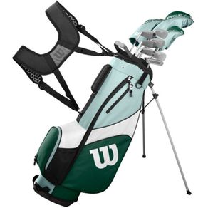 Wilson Women\'s Profile SGI 14PC Package Set w/ Carry Bag 2079244-Teal/Green  Size standard Right Steel/Graphite Combo Ladies, teal/green