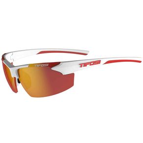 Tifosi Track Sunglasses 2081814-White/Red, white/red