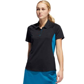 adidas Women\'s Ultimate Climacool Polo 2086002-Black  Size sm, black