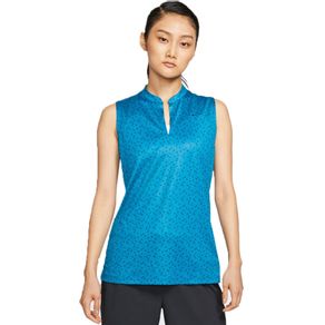 Nike Women\'s Dri-Fit Victory Sleeveless Polo 2092843-Green Abyss/Green Abyss  Size xl, green abyss/green abyss