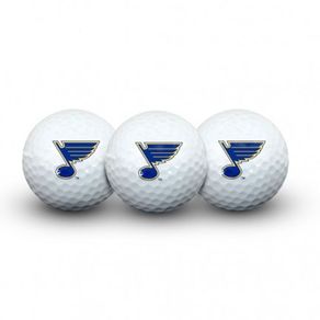 Team Effort Men\'s NHL 3 Ball Pack 2101541-St Louis Blues  Size sleeve