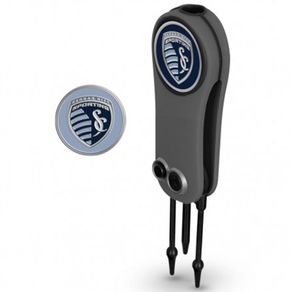 Team Effort MLS Switchblade Repair Tool with Ball Markers 2101675-Sporting Kansas City