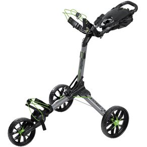 Bag Boy Nitron Push Cart 2101784-Battleship Gray/Lime, battleship gray/lime