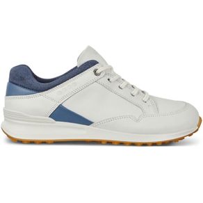 ECCO Women\'s Street Retro Spikeless Golf Shoes 2102439-White  Size euro38, white
