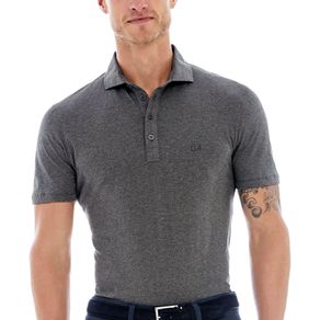 G/FORE Men\'s Essential Polo 2103765-Heather Gray  Size lg, heather gray