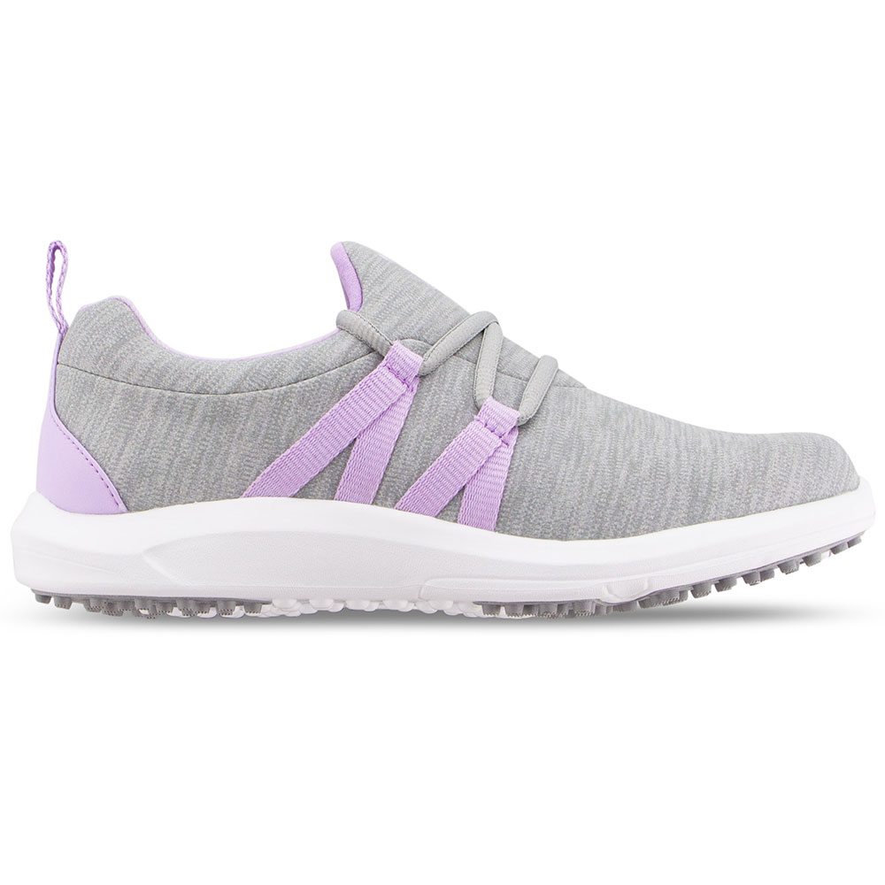 FootJoy Women\'s Leisure Slip-On Spikeless Shoes  Size 10, Gray/Orchid