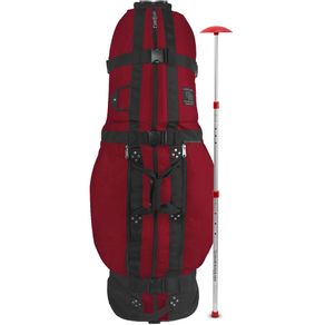 Club Glove Last Bag XL Pro Tour Travel Bag w/ Stiff Arm 2108088-Burgundy, burgundy