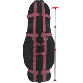 Club Glove Last Bag XL Pro Tour Travel Bag w/ Stiff Arm 2108092-Black/Pink, black/pink