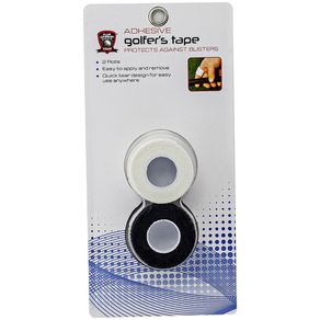 JEF World of Golf Golfer\'s Tape - 2PK 2108531-White/Black, white/black