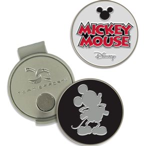 Disney Hat Clip and Ball Markers 2109543-Black/White/Red/Gray, black/white/red/gray