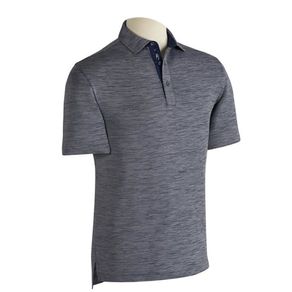 Bobby Jones Men\'s XH2O Jersey Mirage Jekyll Polo 2111511-Navy  Size sm, navy