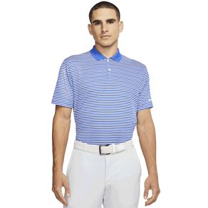 Nike Men\'s Dri-Fit Victory Striped Polo 2113625-Game Royal/White  Size sm, game royal/white