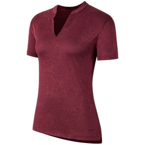 Nike Women\'s Breathe Golf Polo 2113828-Villain Red/Villain Red  Size sm, villain red/villain red