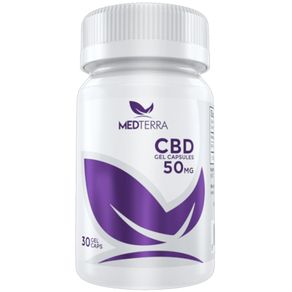 Medterra CBD Gel Capsules - 50MG 2115377- Size 30 pk