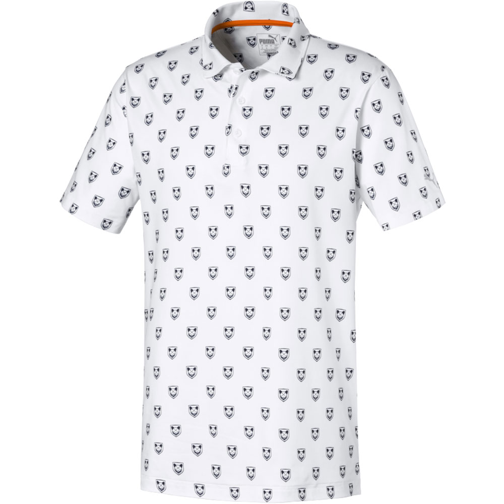 Puma Men\'s X Skull Polo  Size 2XL, Bright White