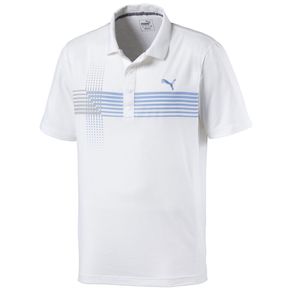 Puma Men\'s Coaster Polo 2116355-Blue Bell  Size sm, blue bell