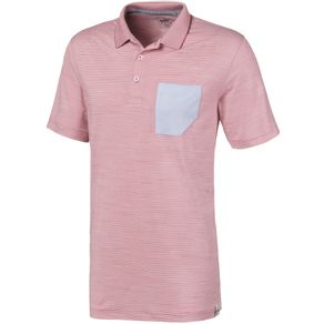 Puma Men\'s Cloudspun Champions Polo 2116452-Rapture Rose  Size md, rapture rose