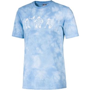 Puma Men\'s Slow Play T-Shirt 2116531-Blue Bell  Size sm, blue bell