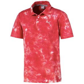 Puma Men\'s Haight Polo 2116700-Barbados Cherry  Size md, barbados cherry