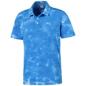 Puma Men\'s Haight Polo 2116706-Ibiza Blue  Size md, ibiza blue