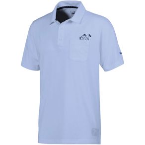 Puma Men\'s Slow Play Pocket Polo 2116733-Blue Bell  Size 2xl, blue bell