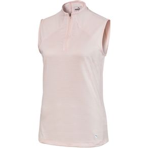 Puma Women\'s Daily Sleeveless Mockneck 2117202-Rosewater Heather  Size md, rosewater heather