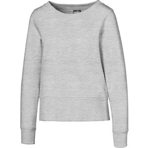 Puma Women\'s Crew Neck Zip Fleece 2117463-Light Gray Heather  Size lg, light gray heather