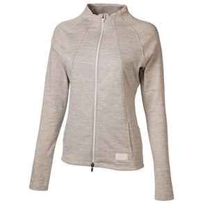 Puma Women\'s Warm Up Full Zip Jacket 2117492-Quarry Heather  Size md, quarry heather