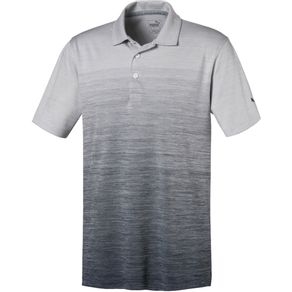 Puma Men\'s Ombre Polo 2117683-Dark Denim Heather  Size sm, dark denim heather