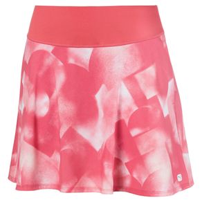 Puma Women\'s PwrShape Soft Geo Skirt 2118101-Rapture Rose  Size 2xs/long, rapture rose