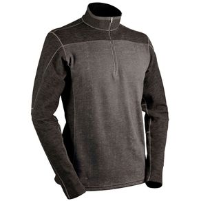 Sun Mountain Men\'s Pryor Thermal Pullover 2119021-Walnut  Size lg, walnut