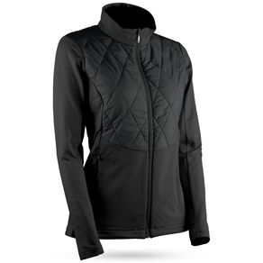 Sun Mountain Women\'s AT Hybrid Jacket 2119227-Black  Size lg, black