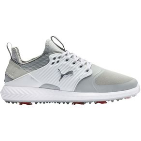 Puma Men\'s Ignite PWRADAPT Caged Golf Shoes 21197 Size 8 Size 8-Gray Violet/Puma Silver/Puma White  Size 8 M, gray violet/puma silver/puma white