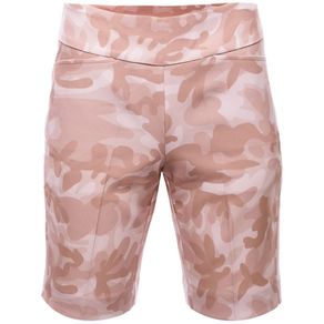 Ibkul Women\'s Camo Print Shorts 2121392-Camo Nat Cream  Size 6, camo nat cream