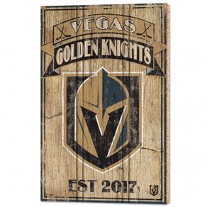 Team Effort Vegas Golden Knights Wood Sign 2122114-Vegas Golden Knights