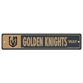 Team Effort Vegas Golden Knights Street Sign 2122115-Vegas Golden Knights
