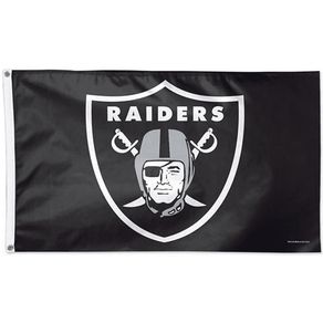 Team Effort Las Vegas Raiders Deluxe Flag 2122129-Las Vegas Raiders