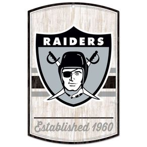 Team Effort Las Vegas Raiders Wood Sign 2122130-Las Vegas Raiders