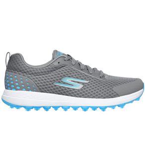 Skechers Women\'s GO GOLF Max Fairway 2 Spikeless Golf Shoes 2122272-Gray/Blue  Size 5.5 M, gray/blue