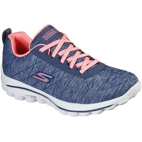 Skechers Women\'s Go Golf Walk Sport Spikeless Golf Shoes 2122469-Navy/Pink  Size 5.5 M, navy/pink