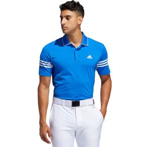 adidas Men\'s Ultimate365 Blocked Polo 2125217-Glory Blue/White  Size lg, glory blue/white